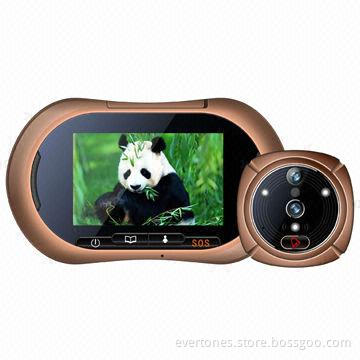 Video intercom doorbell peephole viewer